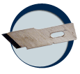 Matte cutting blades